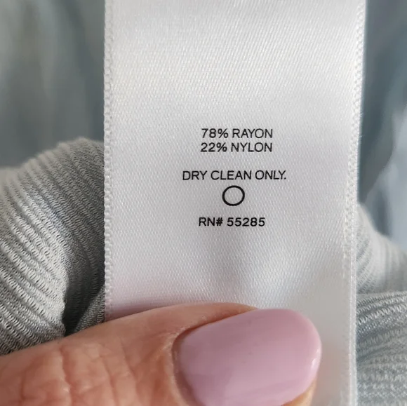 Express Light Blue Button-Up Shirt - Picture 5 of 5